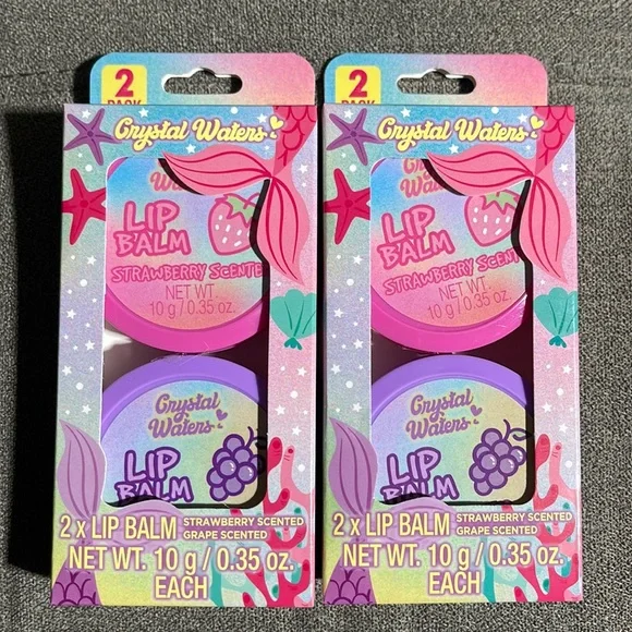 🍓🍇Scented Lip Balm Set🍇🍓
