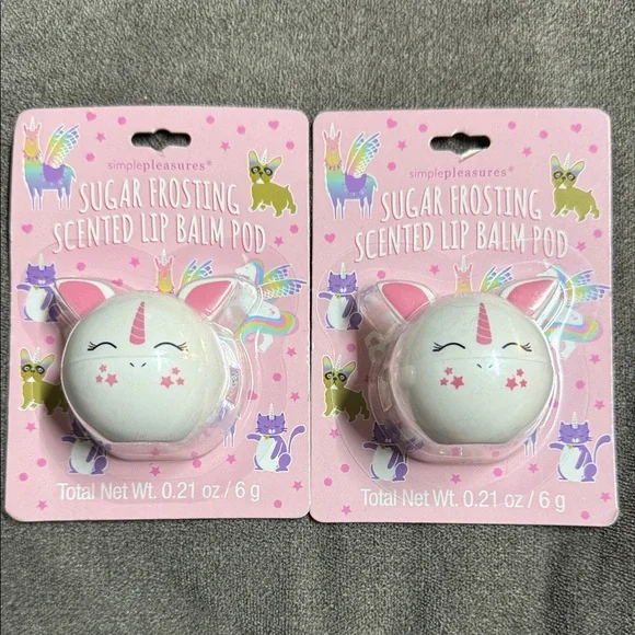🦄🦄 Sugar Frosting Scented Lip Balm Pods 🦄🦄