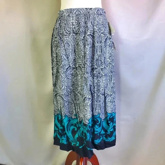 KORET | NWT Vintage Rayon Skirt sz 10 (M)