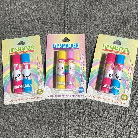 🐰🦙 Bunny and Llama Lip Smacker Set🦙🐰