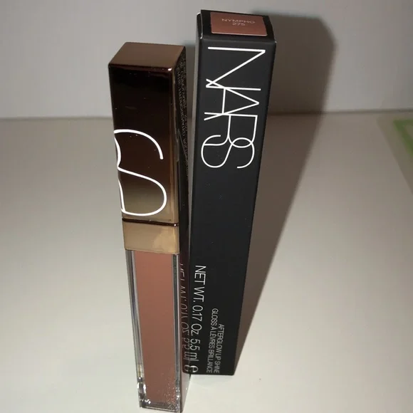 NEW NARS Afterglow Lip Shine Gloss in Nympho