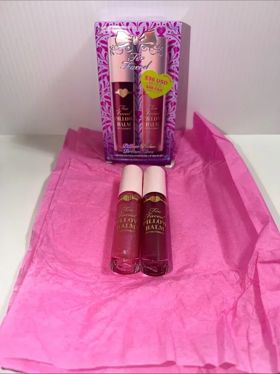 Too faced pillow balm dream duo NEW
