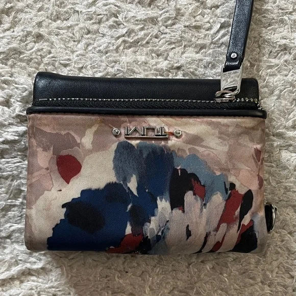 Tumi Stylish Blue and Multicolor Women's wallet