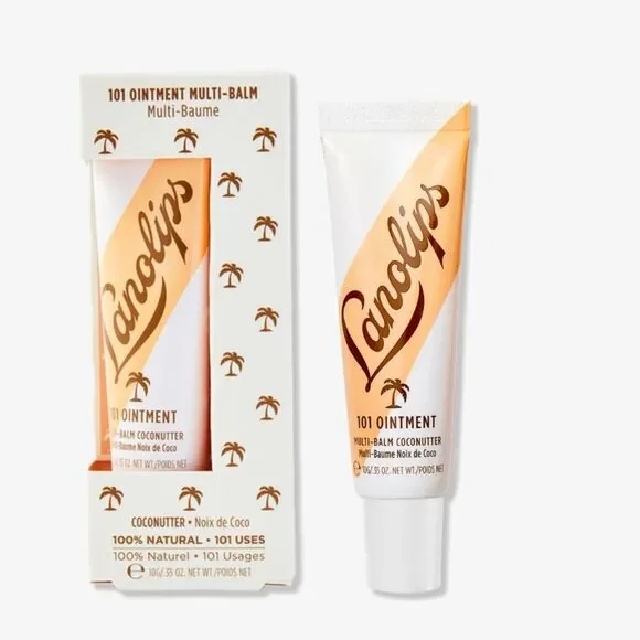 Lano 101Lanolips Ointment Multi Balm in Coconutter it’s a little tube of magic!