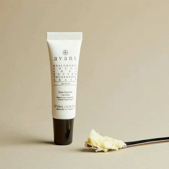 $64 NWT Avant Hyaluronic Replenish Lip Balm Age Restore Cocoa Butter Shea