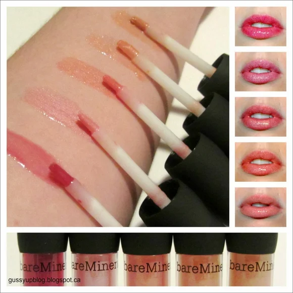 ❇️🧚‍♀️BRILLIANCE BareMinerals RARE 100% Natural Lip Gloss NWOBox