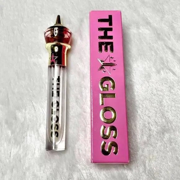 NIB Jeffree Star The Gloss Lip Gloss Let Me Be Perfectly Clear Full Sz 4.5ml