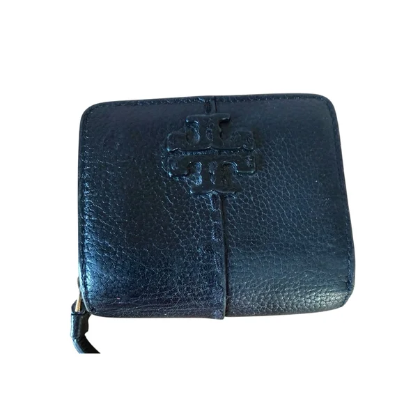 Tory Burch Black Leather Wallet