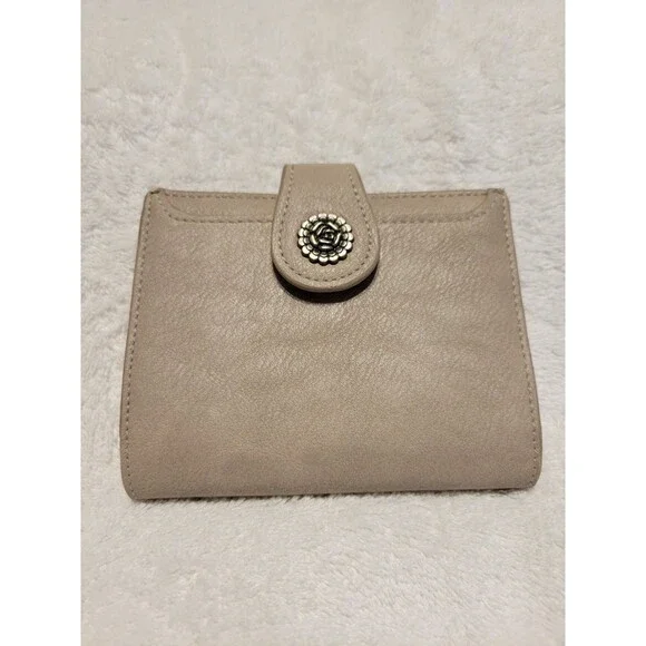 CLUCI Women's Leather Multi Card Wallet Credit Card Holder Small Zipper Pocket