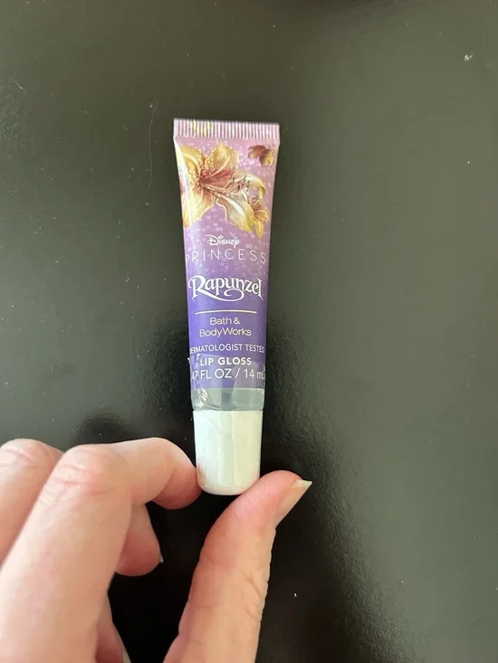 Bath & Body Works x Disney Princess Rapunzel Purple Lip Gloss
