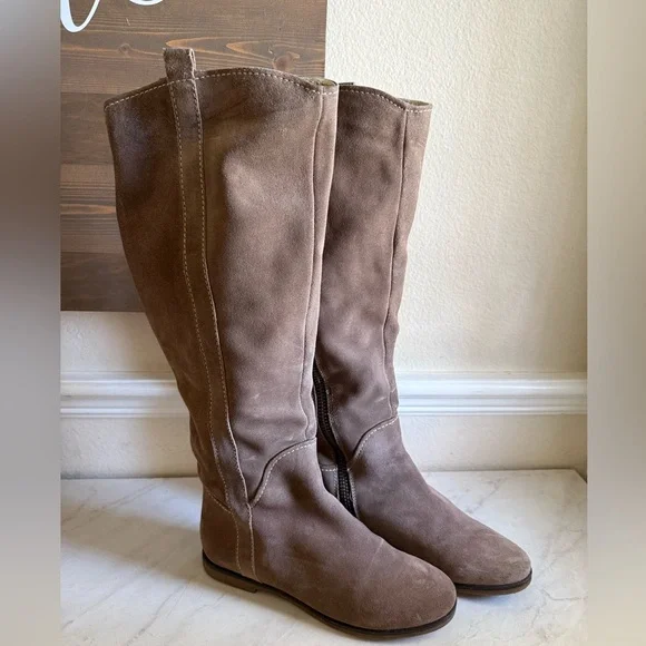 Ted Baker Tan Over the Knee Boots