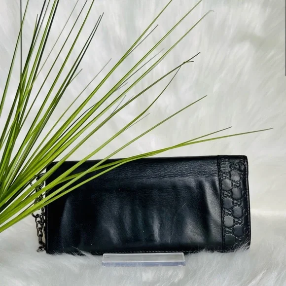 🌝💣Gucci Black Continental Wallet