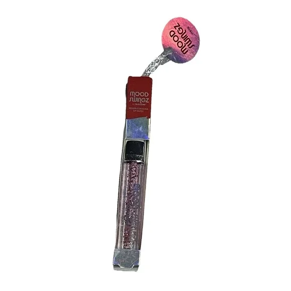 Mood Swingz Color Changing Lip Gloss Pink Glitter IYKYK by Blossom New Trendy