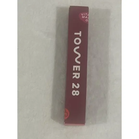 NEW IN BOX TOWER 28 JuiceBalm Tinted Lip Balm 2.7g SHADE: DRINK