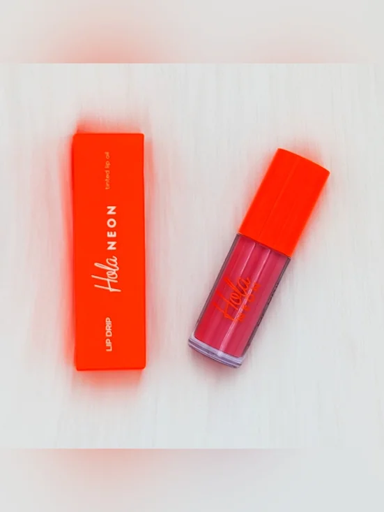 🔴 HOLA NEON Lip Drip Tinted Lip Oil - Gloss Me