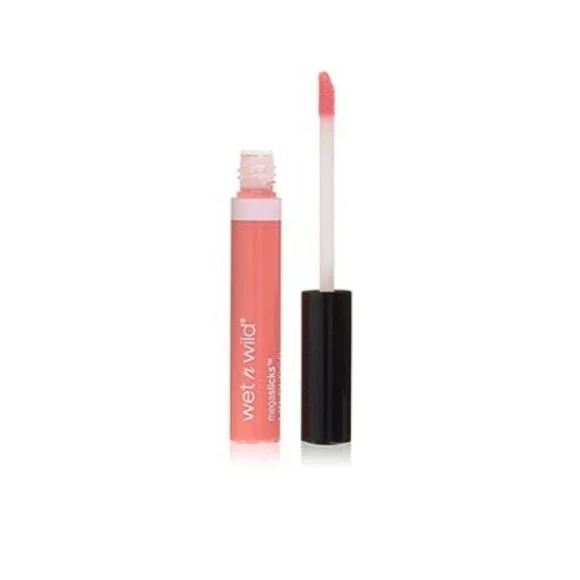 Wet n Wild MegaSlicks Lip Gloss Great Coral-ration Peach Vegan 559 New Sealed‎
