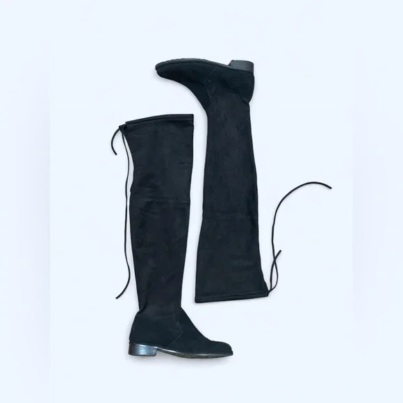 STUART WEITZMAN stretch-suede over-the-knee boots‎ size 7.5
