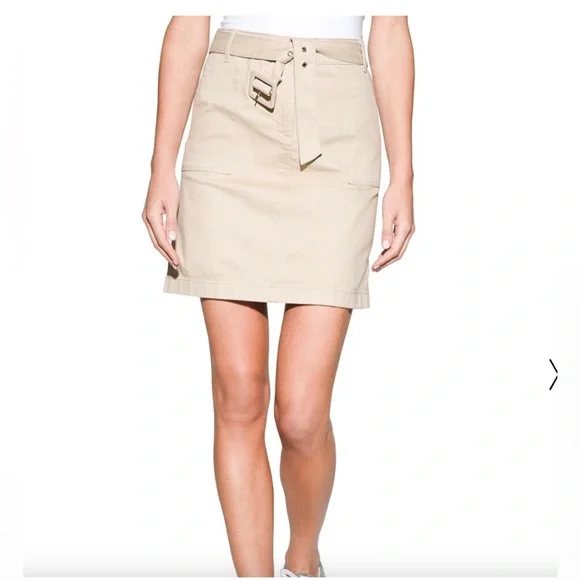 WHBM Casual Utility Skirt size 8