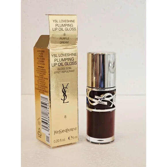 Yves Saint Laurent Loveshine Plumping Lip Oil Gloss shade 08 Purple Dream