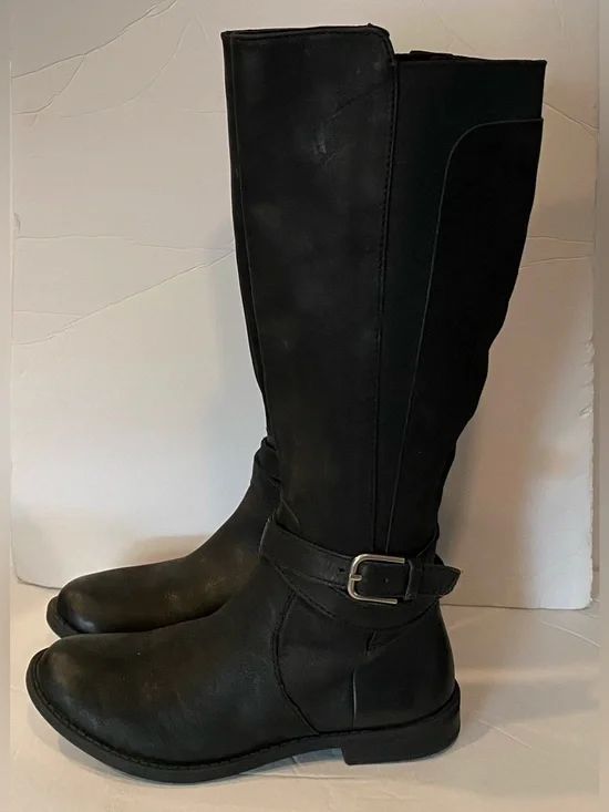 Lucky Brand Ostrand Black Riding Boots