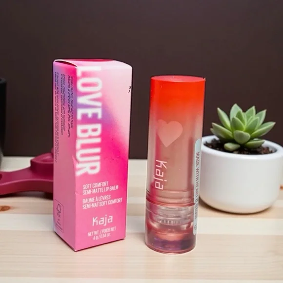 Kaja Love Blur Soft Comfort Semi-Matte Lip Balm “Tangy Love” 0.14 oz.