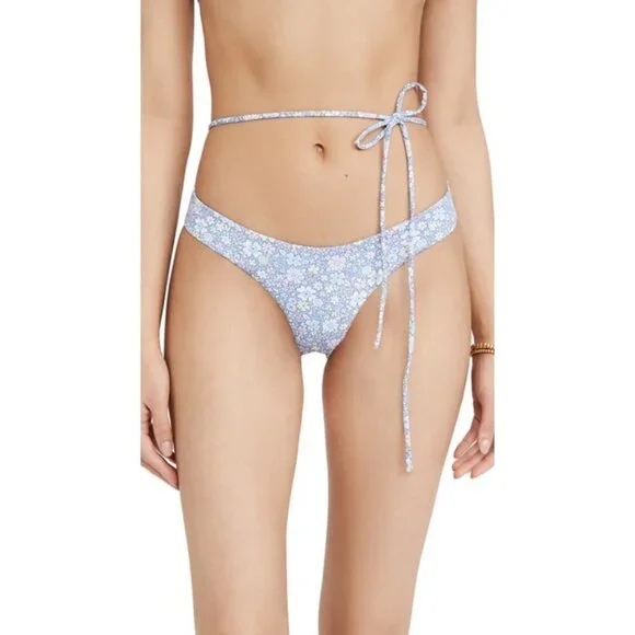 💕FRANKIES BIKINIS💕 Foxy Cheeky Bikini Bottom ~ Springtime Floral Print XL NWT
