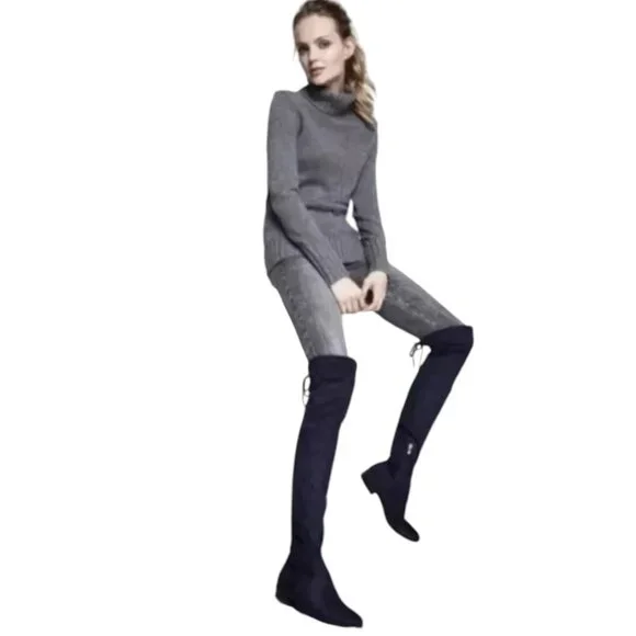 Marc Fisher renn womens faux suede tall over-the-knee boots