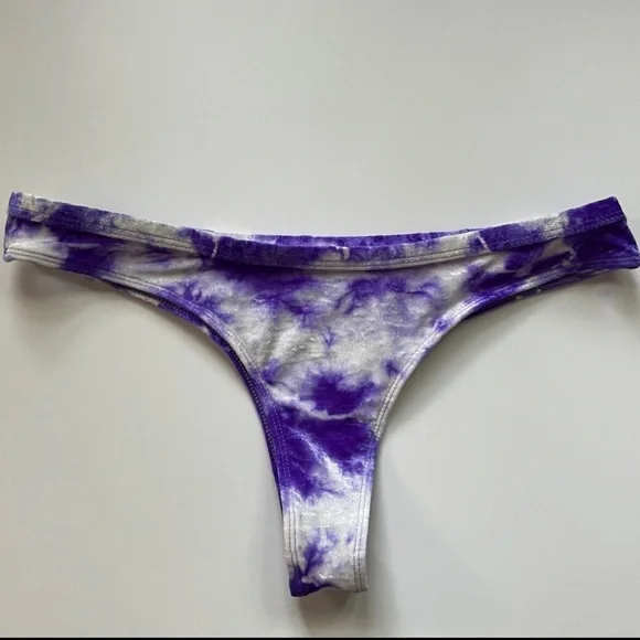 Frankie’s Bikinis M Velvet Bikini Bottoms Itsy Super Soft Swimwear