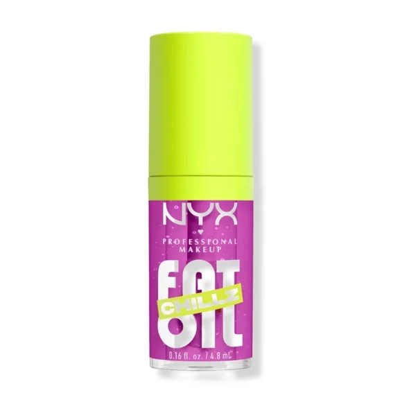NYX Oil Lip Drip Chillz Cooling Lip Oil : Strawberry Slush 🍓 🆕