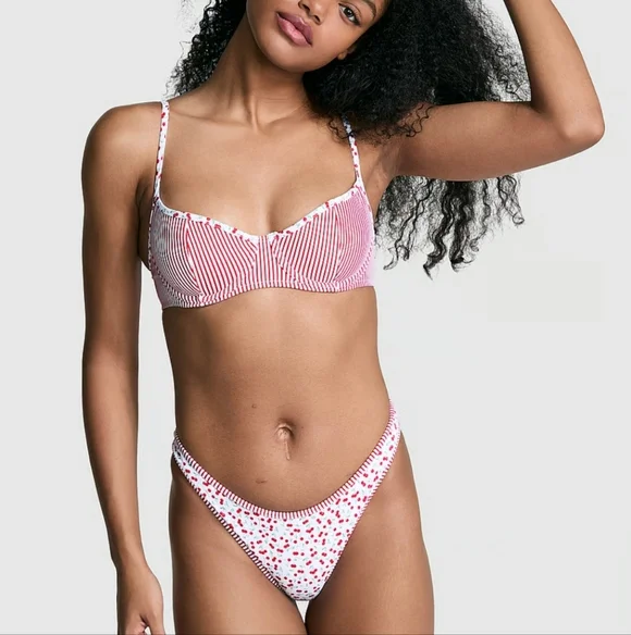 New!Pink X‎ Frankies Bikini Golden Hour Bikini Bottom