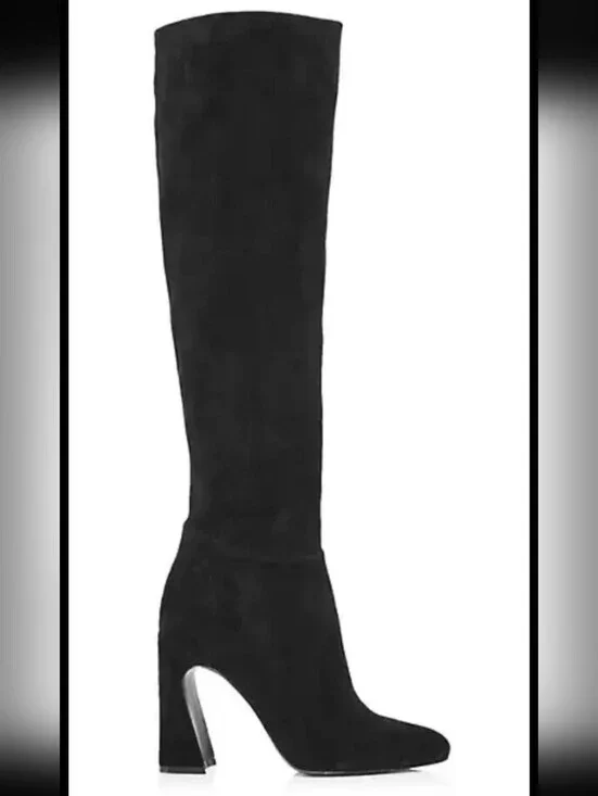 New Aqua Over The Knee Boots