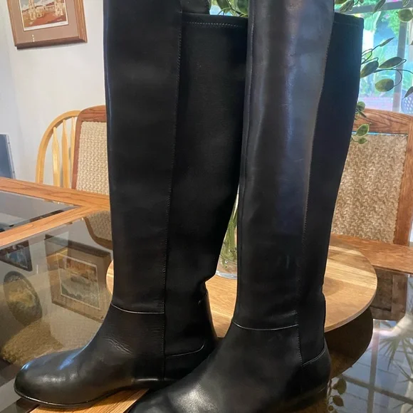 Enzo‎ Angiolini Black Knee High Boots
