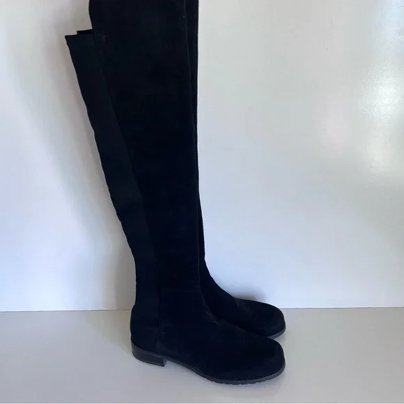 Stuart Weitzman Women's 5050 Over the Knee Suede‎ Boots