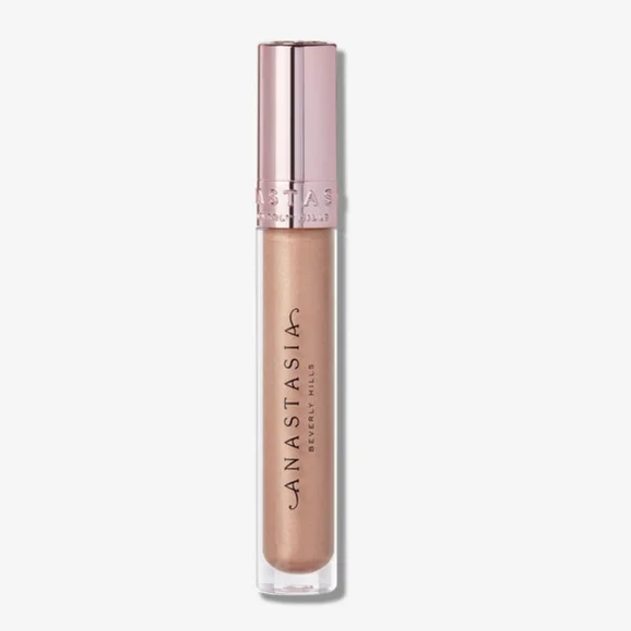 Honey Kiss Anastasia Beverly Hills Lip Gloss Metallic Gold Brand New In Box