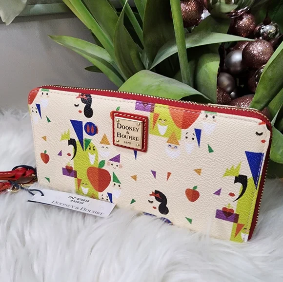 Snow White and the Seven Dwarfs 85th Anniversary Dooney & Bourke Wristlet Wallet