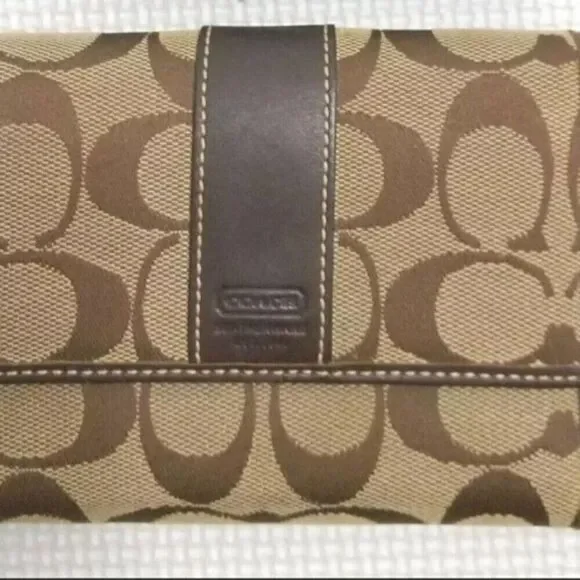Coach Monogram Bifold Wallet