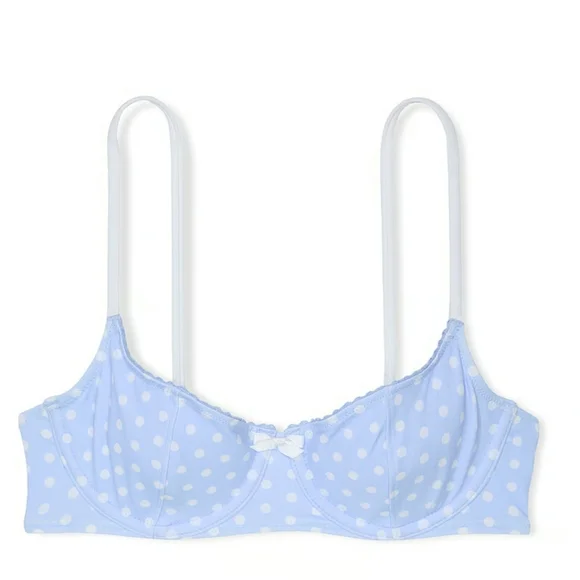 New!Pink. X Frankies Bikinis Buttercup‎ Bikini Top-Dottie
