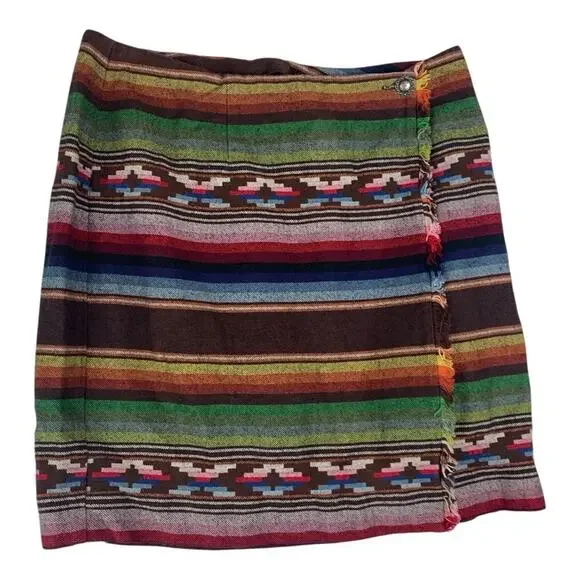 Cambridge country store women's size 14 large vintage blanket skirt Woolrich wes