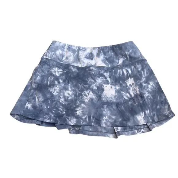 Soothfeel Athletic Skort Women’s Large Blue Tie Dye Buttery Soft Tennis Golf