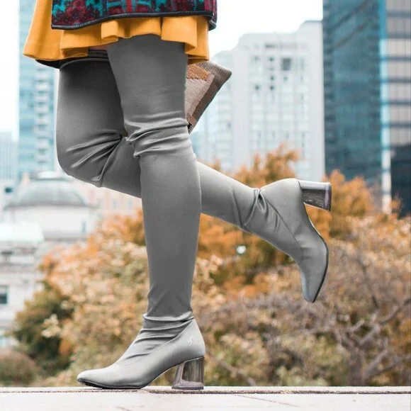 John Fluevog Tasty Vogs Petula Thigh High Boots 9