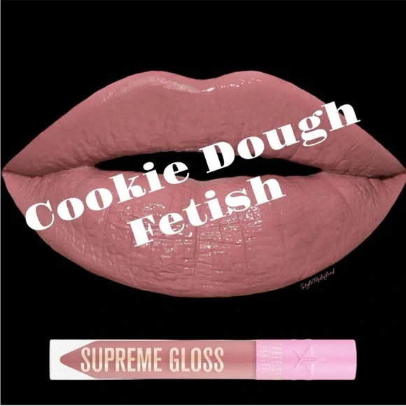 Cookie Dough Fetish Jeffree Star Supreme Gloss NIB FULL SIZE