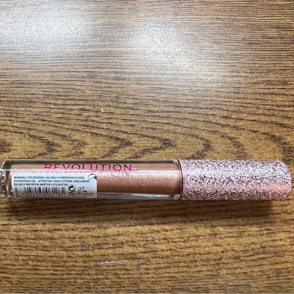 I Love Revolution Angel Metallic Lip Gloss “White Wings”