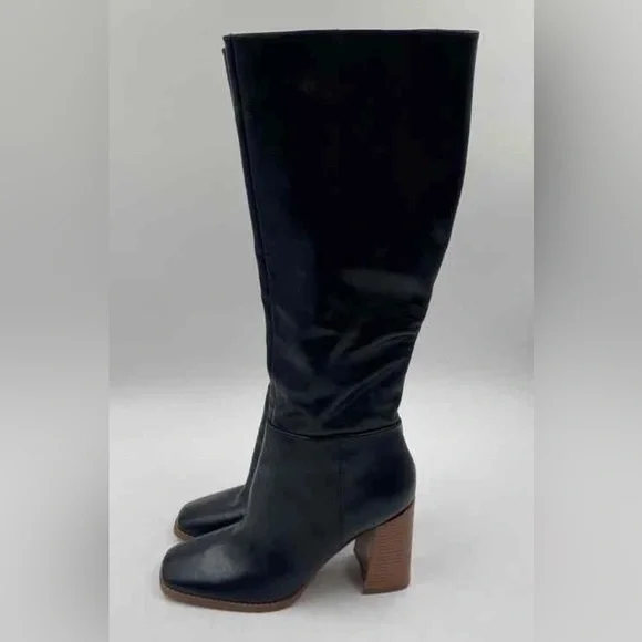 Nine West Black to the Knee Boots