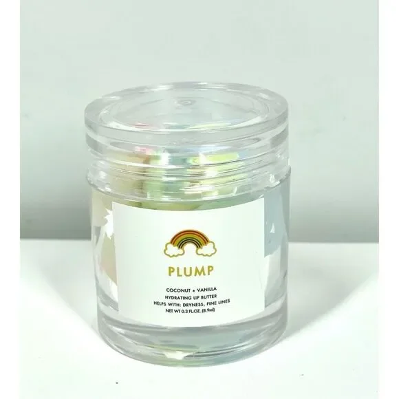 Truly Beauty PLUMP Coconut Vanilla Rainbow Whipped Lip Butter Rare New