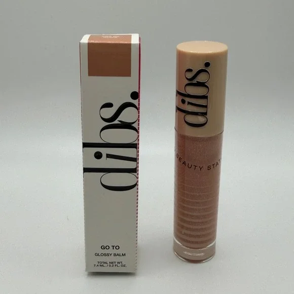 Dibs Beauty Go To Glossy Balm Kiss Me Quick Lip Gloss 0.2 fl oz NIB