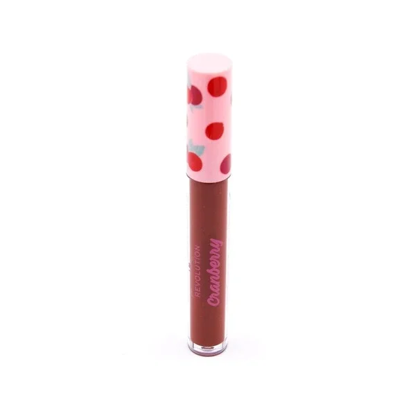 Revolution - Lip Gloss - Cranberry (Tasty Christmas Hamper Collection) - .12 oz