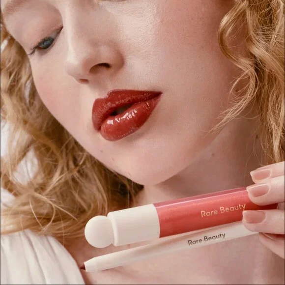 NWT Rare Beauty Glass Effect Lip Liner & Gloss Duo