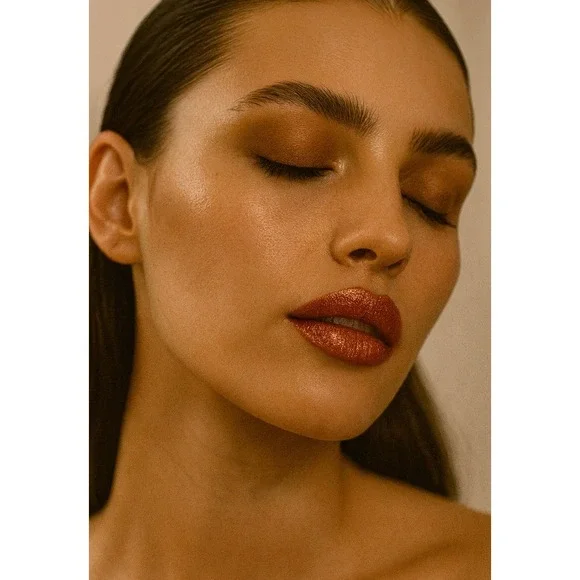 NYX Diamond Sparkle Lipgloss‎ DSGL06 RUST Sparkle Shimmer Makeup