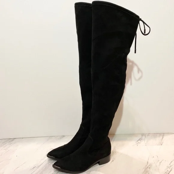 Marc Fisher Yuna Over The Knee Black Boots 5M