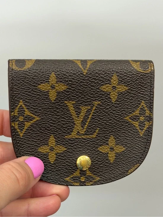 Louis Vuitton Monogram Porte-Monnaie Gousset coin purse